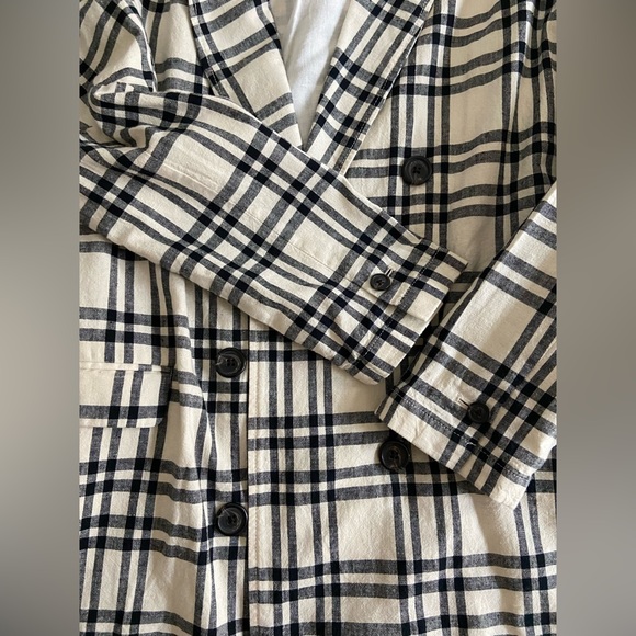 Mango oversized plaid blazer - Picture 2 of 3